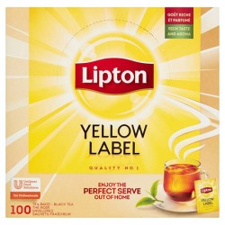 HERBATA LIPTON YELLOW LABEL 100 TOREBEK