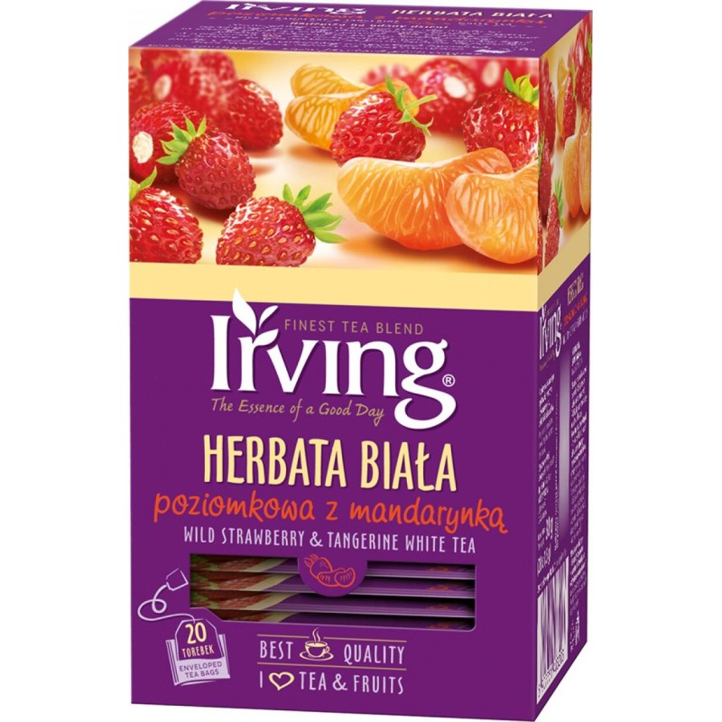 HERBATA BIAŁA IRVING 20 TOREBEK