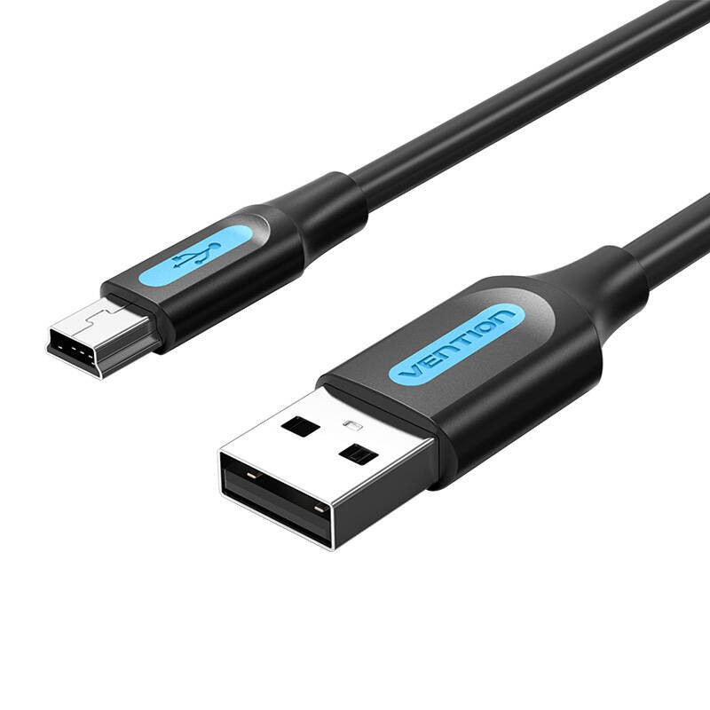 KABEL USB 2.0 A DO MINI-B VENTION COMBG 1,5M CZARNY PVC