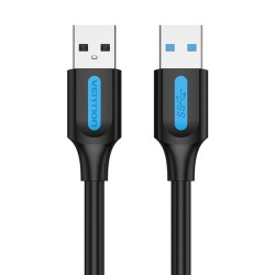 KABEL USB 3.0 VENTION CONBI 2A 3M CZARNY PVC