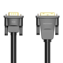 KABEL DVI (24+1) DO VGA VENTION EABBG 1,5M, 1080P 60HZ (CZARNY)