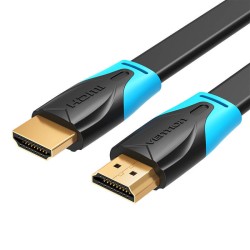 PŁASKI KABEL HDMI VENTION VAA-B02-L500 5M 4K 60HZ (CZARNY)