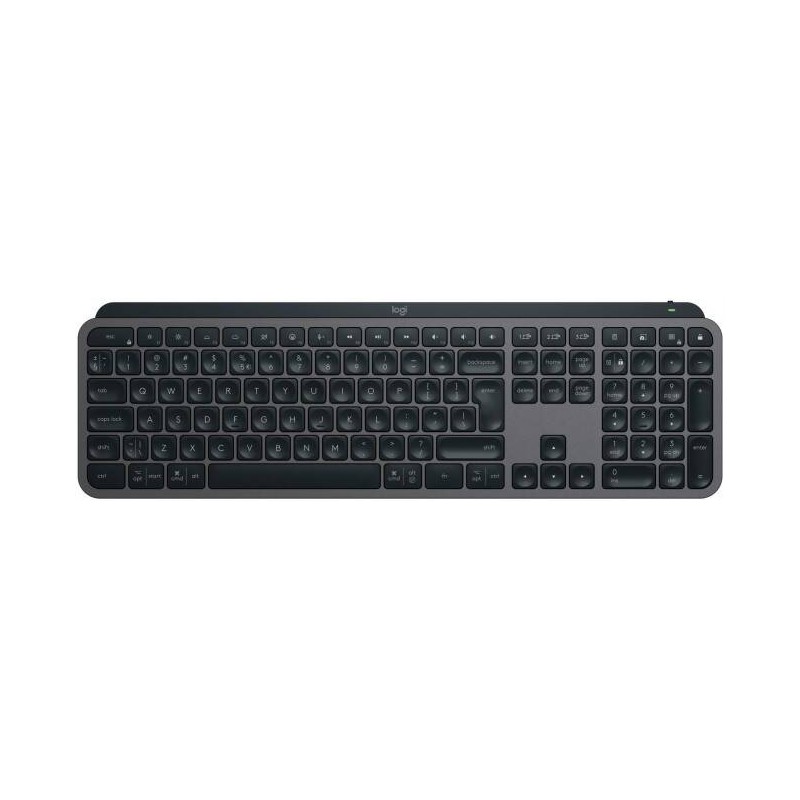 KLAWIATURA MEMBRANOWA BEZPRZEWODOWA LOGITECH MX KEYS S  920-011587 GRAFITOWA BLUETOOTH ORAZ RADIOWA