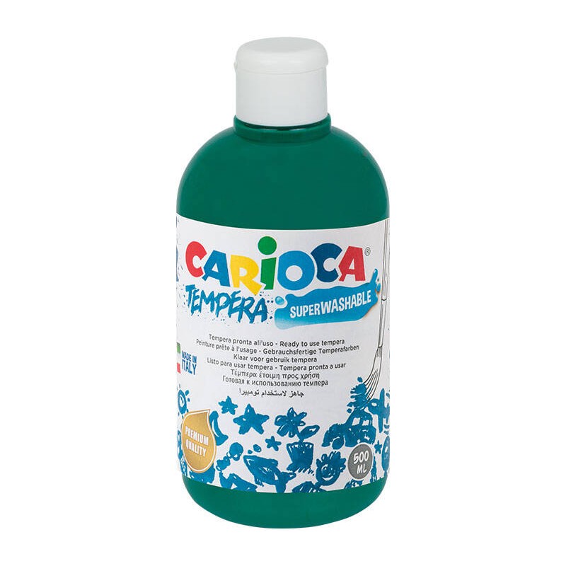 FARBA TEMPERA CARIOCA KO027/15 170-2365 500ML ZIELONA MORSKA