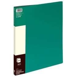 ALBUM OFERTOWY A4 GRAND 9002 120-1819 ZIELONY PVC 20 KIESZENI