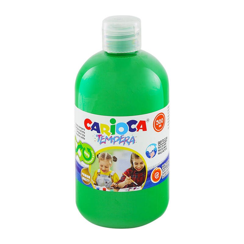 FARBA TEMPERA CARIOCA 40427/14 170-2651 500ML ZIELONA