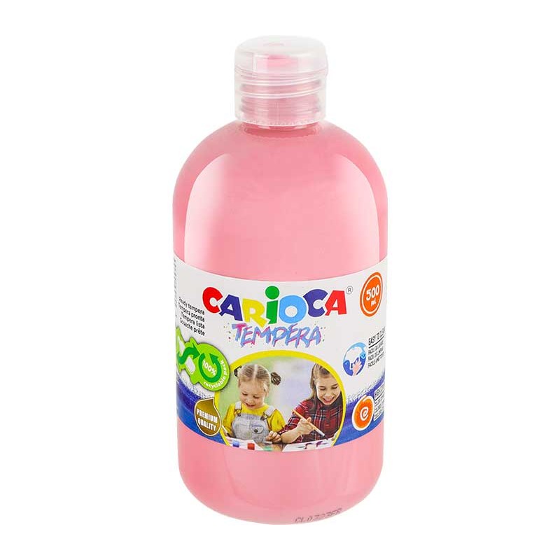 FARBA TEMPERA CARIOCA 40427/09 170-2716 500ML RÓŻOWA