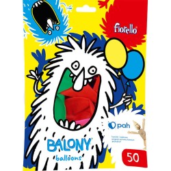 BALONY 12" FIORELLO 170-2658 PASTELOWY MIX KOLORÓW 50SZT