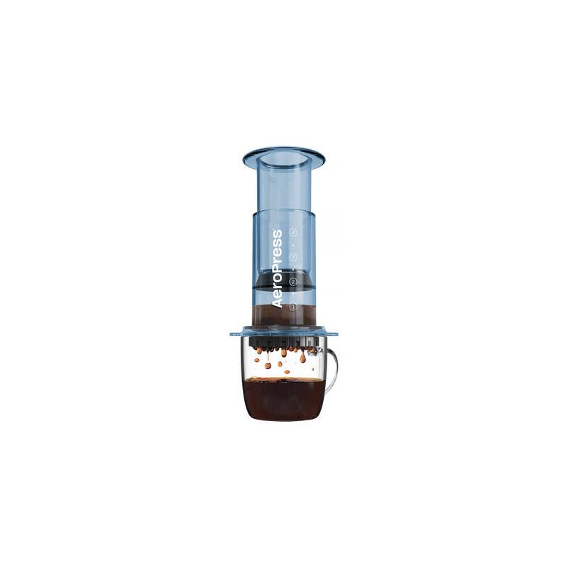 AEROPRESS CLEAR BLUE - ZAPARZACZ DO KAWY NIEBIESKI