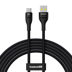 KABEL USB DO USB-C BASEUS FLASH 2 100W, 2M (CZARNY)