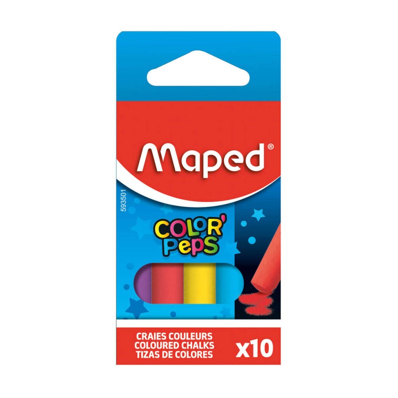 KREDA MAPED COLORPEPS KOLOROWA 10 SZTUK