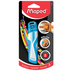 ZAKREŚLACZ MAPED ROLLER FLUO PEPS NIEBIESKI BLISTER