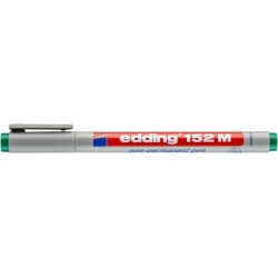 MARKER ZMYWALNY EDDING 152 M ZIELONY 1MM