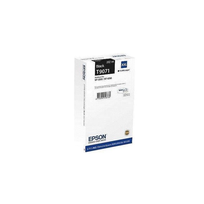 TUSZ ORYGINALNY EPSON T9071 C13T907140 CZARNY  202 ML