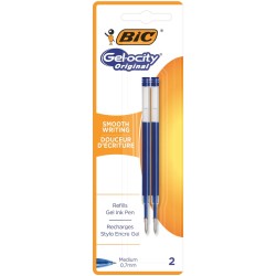 WKŁAD ŻELOWY BIC GEL-OCITY ORIGINAL 862229 NIEBIESKI 2SZT