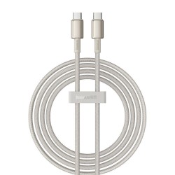 KABEL USB-C DO USB-C BASEUS TUNGSTEN GOLD, 100W, 2M (ZŁOTY)