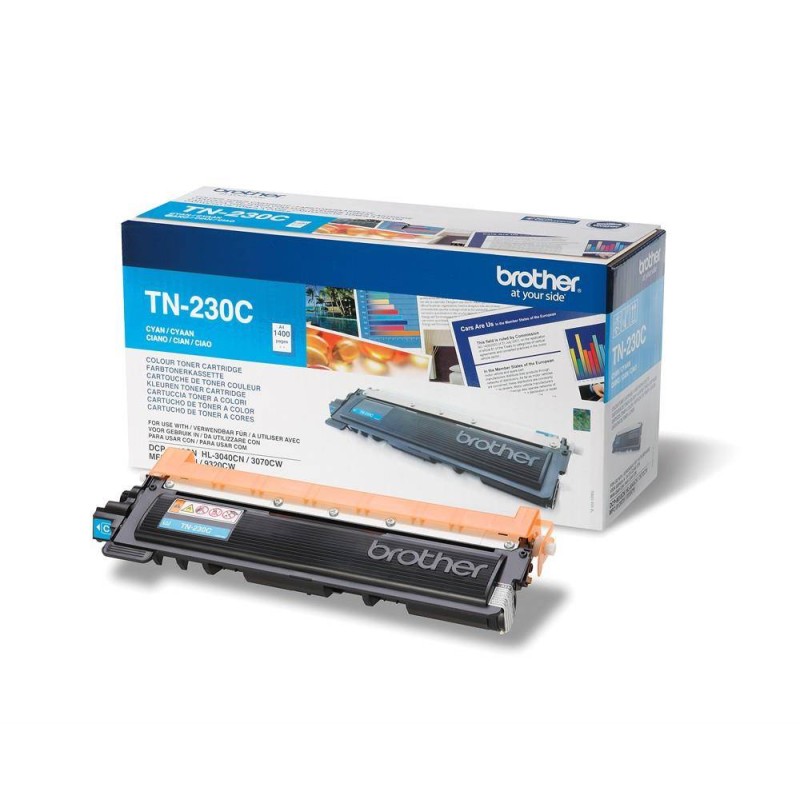 TONER ORYGINALNY BROTHER TN230C CYAN 1400 STRON