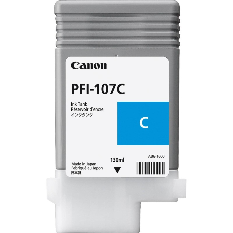 TUSZ ORYGINALNY CANON PFI107C 6706B001 CYAN  130 ML