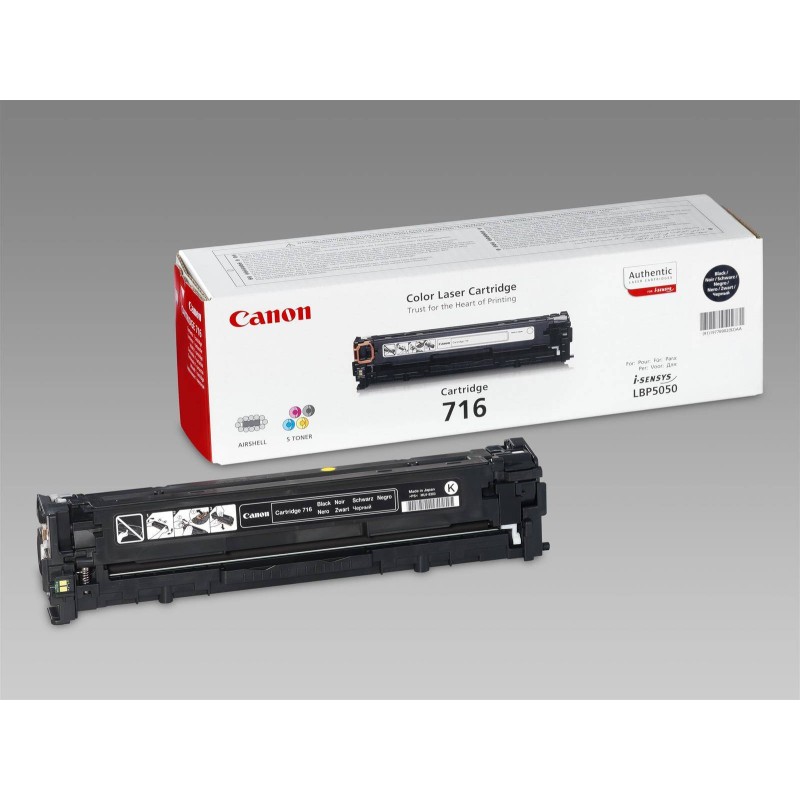 TONER ORYGINALNY CANON CRG716BK 1980B002 CZARNY  2300 STRON