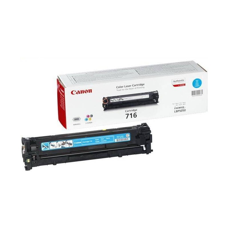 TONER ORYGINALNY CANON CRG716C 1979B002 CYAN  1500 STRON