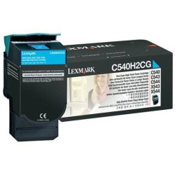 TONER ORYGINALNY LEXMARK C540H2CG CYAN 2000 STRON