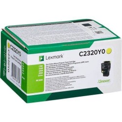 TONER ORYGINALNY LEXMARK C2320Y0 YELLOW 1000 STRON