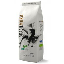 KAWA ZIARNISTA BRASILMOKA BIOLIFE 1KG