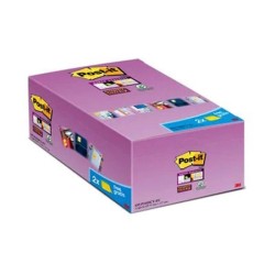 KARTECZKI SAMOPRZYLEPNE  127X76MM 3M POST-IT® SUPER STICKY  655-P16SSCY-EU ŻÓŁTE (14+2)X90 KART