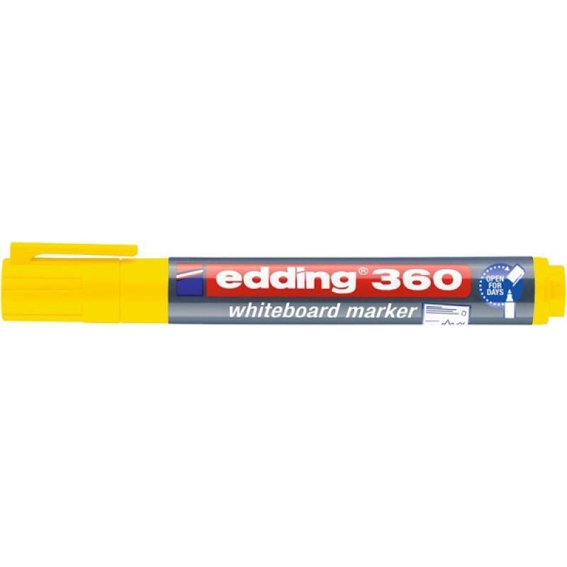 MARKER SUCHOŚCIERALNY EDDING 360 ŻÓŁTY 1.5-3MM