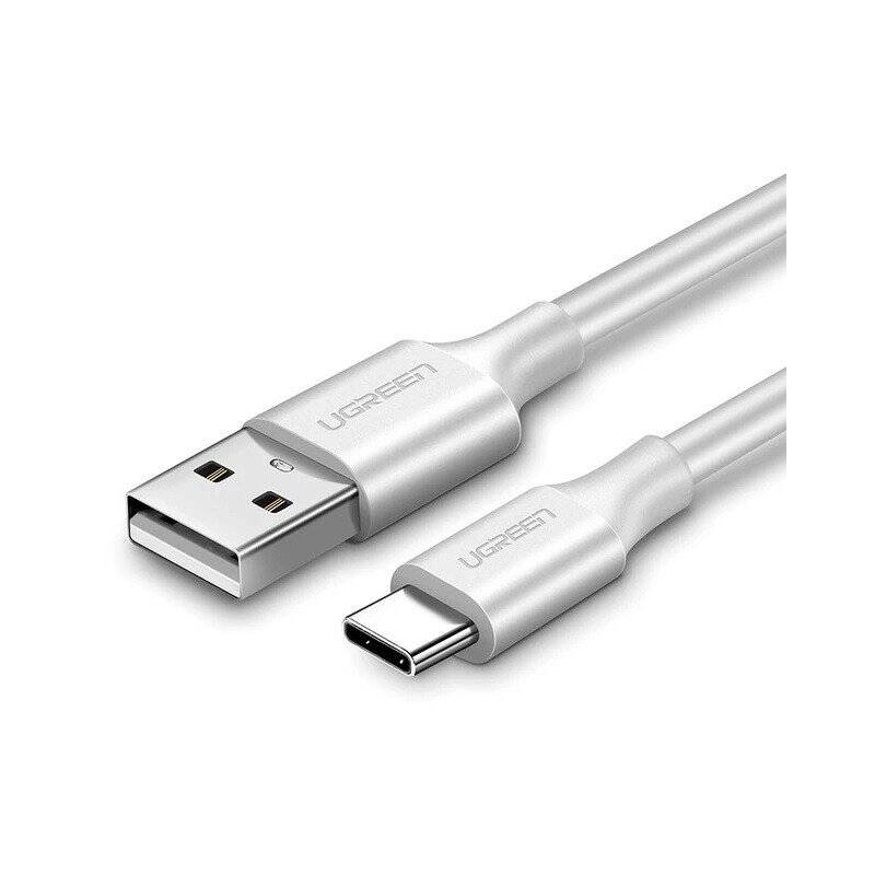 KABEL USB DO USB-C QC3.0 UGREEN 	US287  0.25M (BIAŁY)