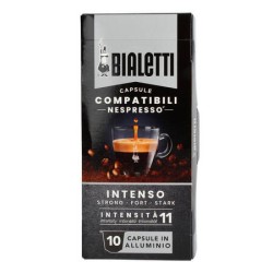 KAWA W KAPSUŁKACH BIALETTI - NESPRESSO INTENSO - 10 KAPSUŁEK