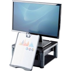 PODSTAWKA POD MONITOR Z SZUFLADĄ I COPYHOLDEREM FELLOWES 9169501 GRAFITOWA