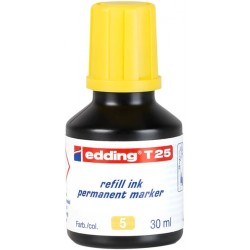 TUSZ DO MARKERÓW OLEJOWY EDDING T25 ŻÓŁTY 30ML