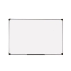 TABLICA SUCHOŚCIERALNA MAGNETYCZNA 60X90CM BI-OFFICE TOP PROFESSIONAL CERAMICZNA BIAŁA RAMA ALUMINIOWA