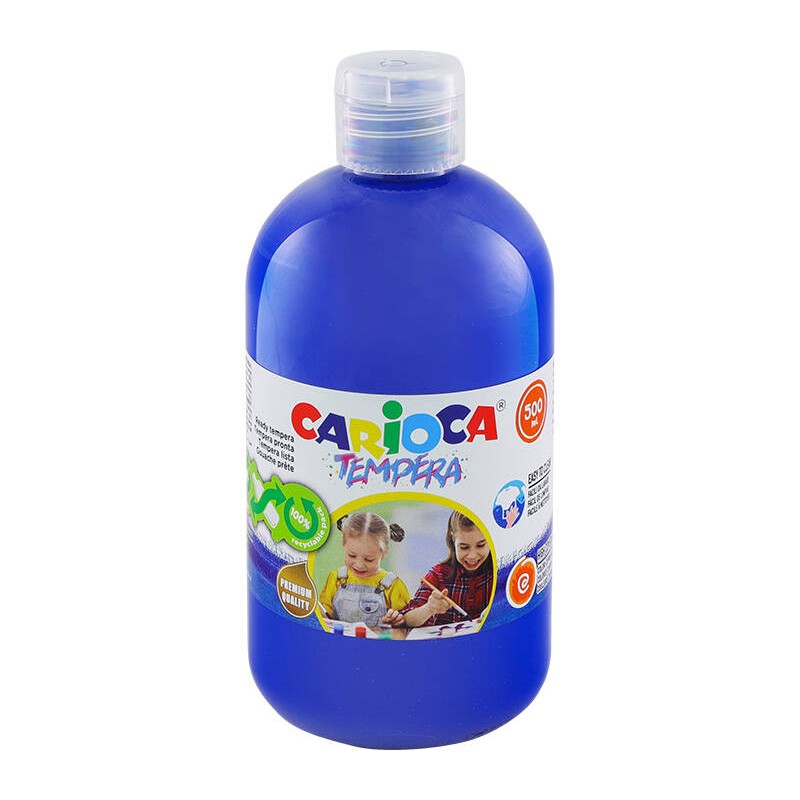 FARBA TEMPERA CARIOCA 40427/17 170-2665 500ML GRANATOWA