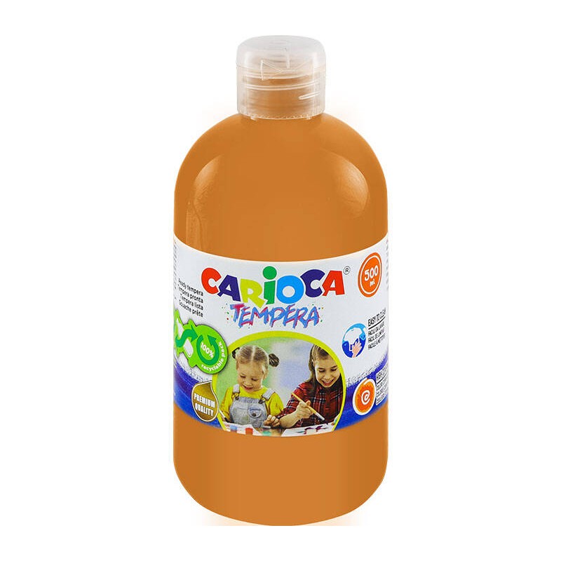 FARBA TEMPERA CARIOCA 40427/07 170-2736 500ML BRĄZ JASNY