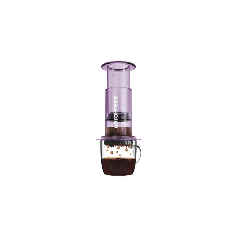 AEROPRESS CLEAR PURPLE - ZAPARZACZ DO KAWY FIOLETOWY