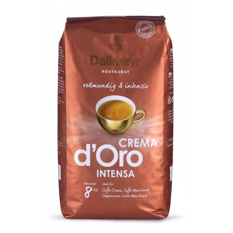 KAWA ZIARNISTA DALLMAYR D'ORO CREMA INTENSA 1000G