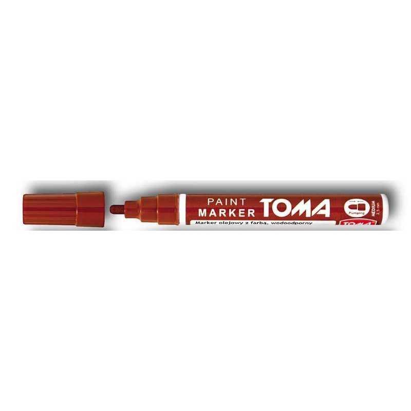 MARKER OLEJOWY TOMA 440 TO-440 6 2 BRĄZOWY 2.5MM