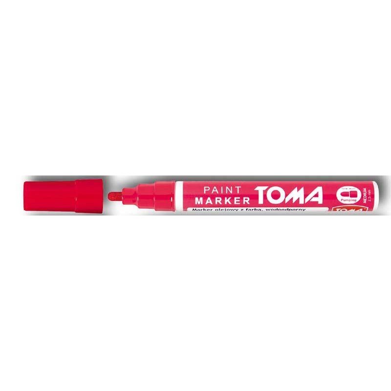 MARKER OLEJOWY TOMA 440 TO-440 2 2 CZERWONY 2.5MM