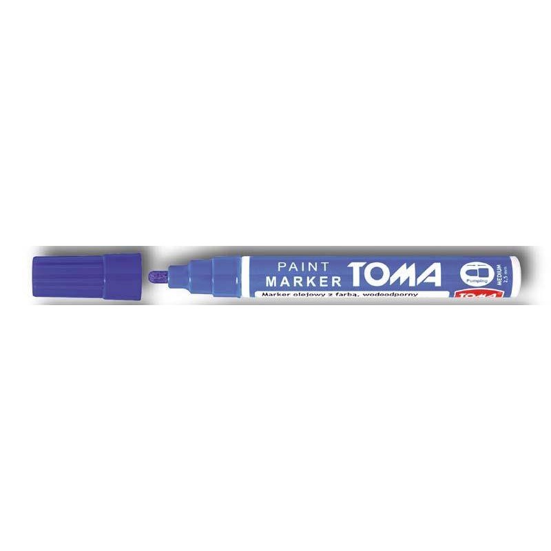 MARKER OLEJOWY TOMA 440 TO-440 1 2 NIEBIESKI 2.5MM