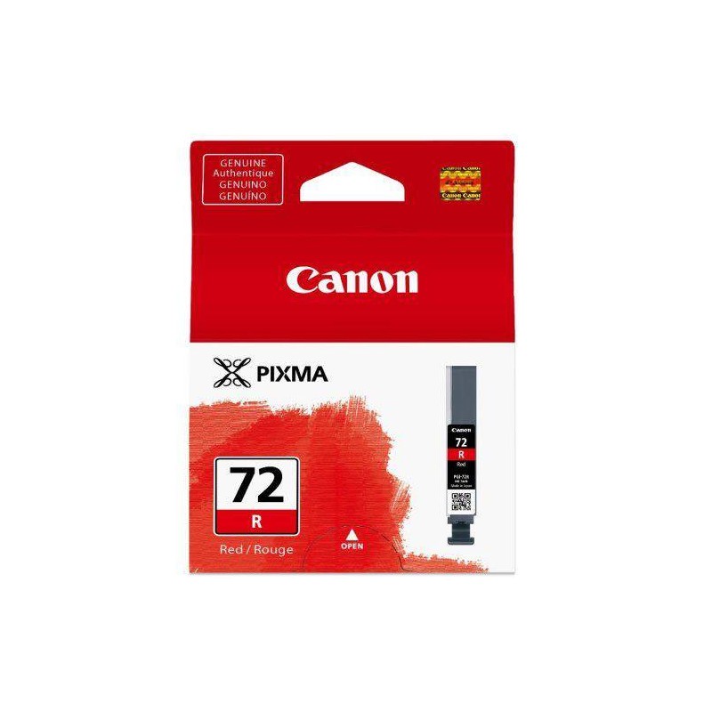 TUSZ ORYGINALNY CANON PGI72R 6410B001 CZERWONY  14 ML