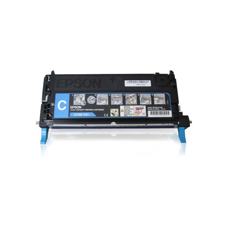 TONER ORYGINALNY EPSON S051160 C13S051160 CYAN 6000 STRON