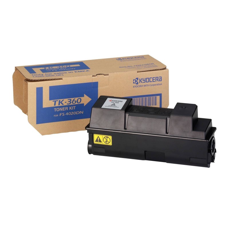 TONER ORYGINALNY KYOCERA TK360 TK3601T02J20EUC CZARNY 20000 STRON