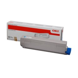 TONER ORYGINALNY OKI C833/843-TC 46443103 CYAN 10000 STRON