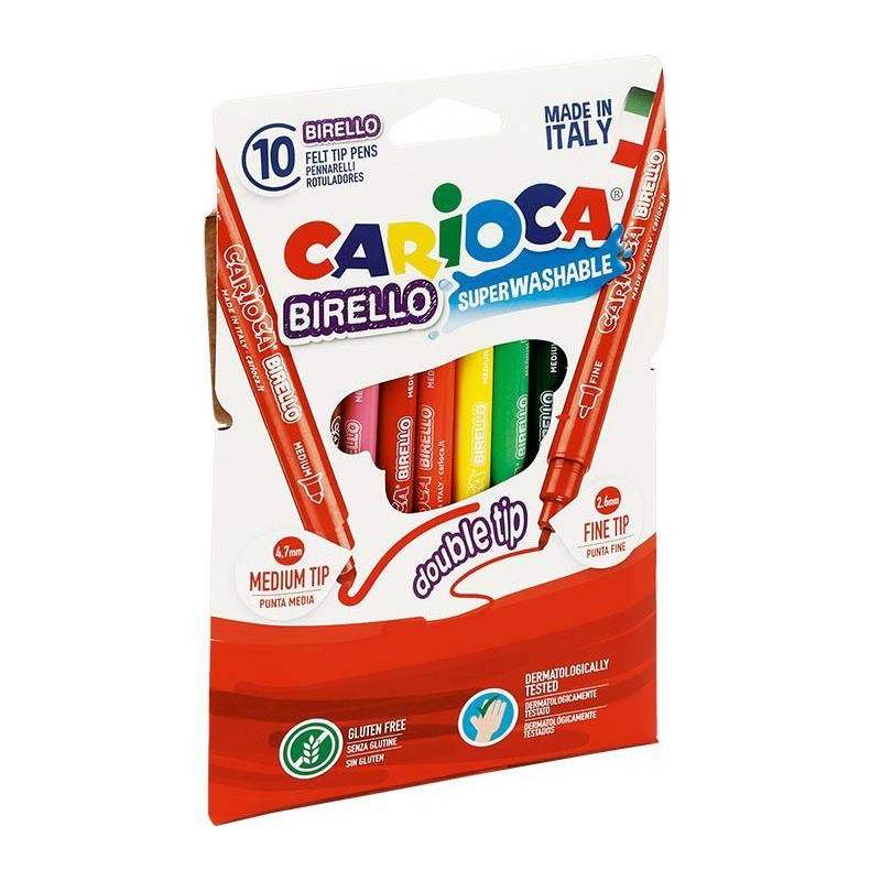 FLAMASTRY DWUSTRONNE CARIOCA 41438 BIRELLO 160-1462 MIX*10SZT