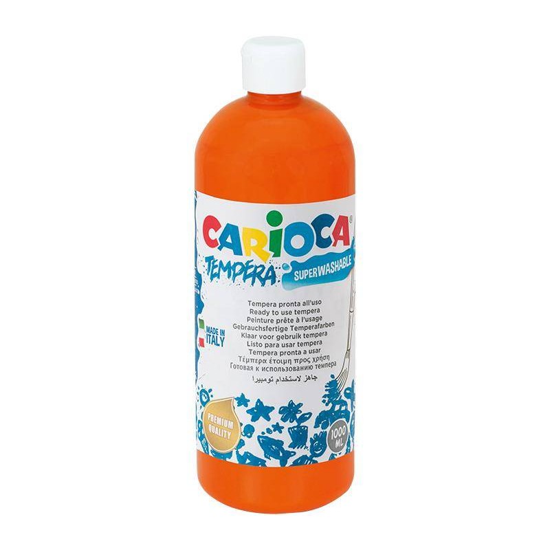 FARBA TEMPERA CARIOCA KO030/11 170-1448 1000ML POMARAŃCZOWA