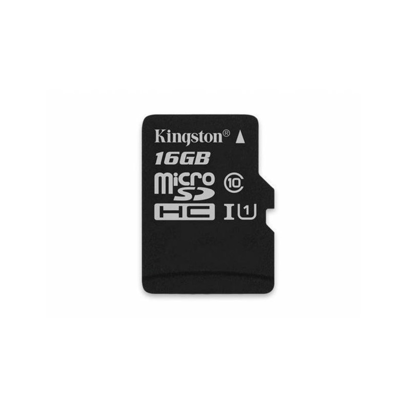 PAMIĘĆ MICROSDHC 16GB 10MBS KINGSTON SDCS/16GBSP