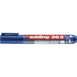 MARKER SUCHOŚCIERALNY EDDING 363 NIEBIESKI 1-5 MM