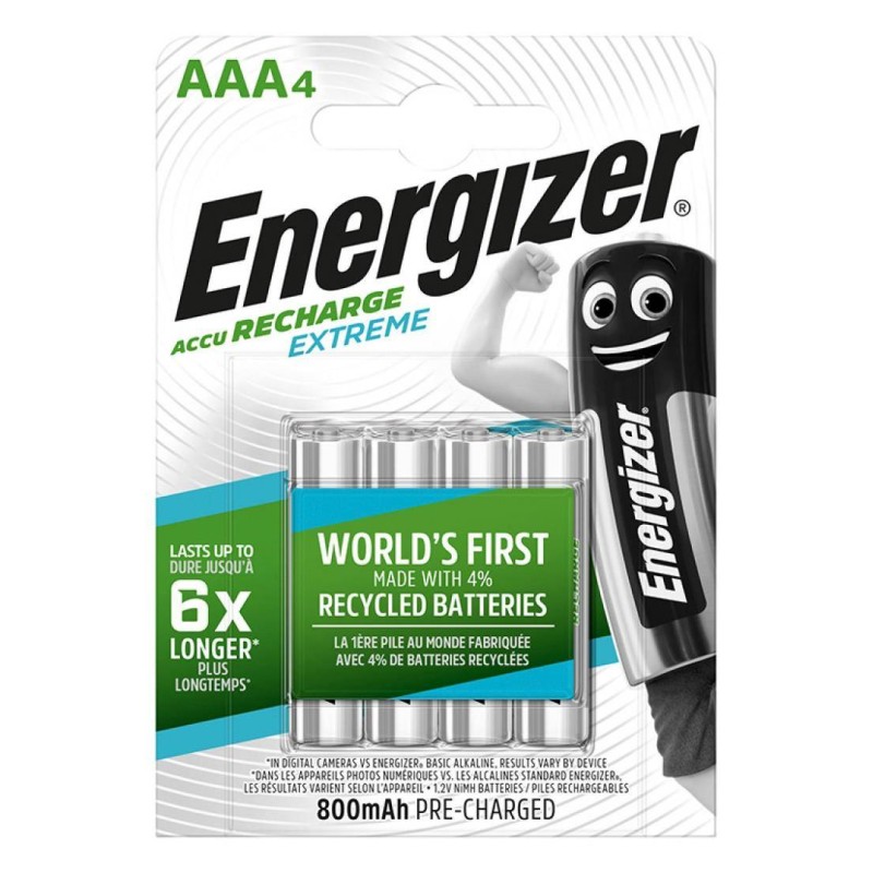 AKUMULATOR NI-MH AAA ENERGIZER EXTREME 800MAH 4SZT